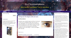 Desktop Screenshot of ex-christadelphians.com